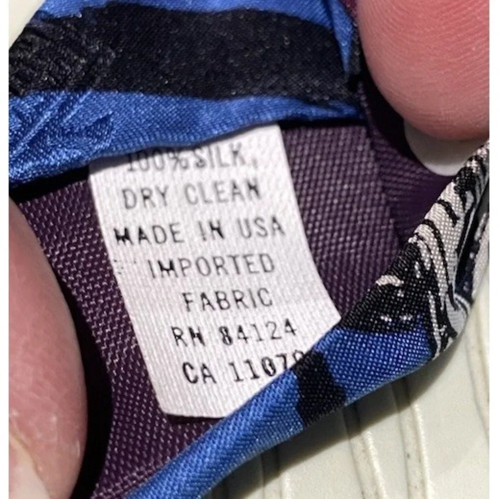 Harley Davidson‎ Licensed Men's Tie 100% Silk RM Style Blue&Purple 56